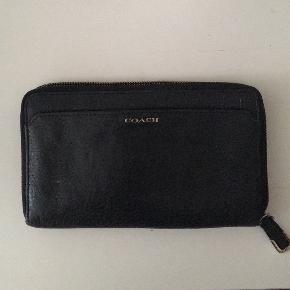 Black Coach Wallet
